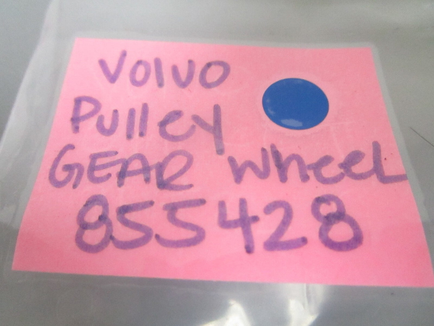 *NEW OEM* 0810 Volvo Penta Pulley Gear Wheel 855428