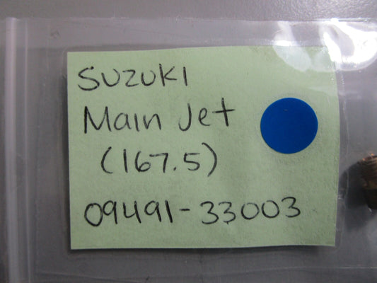 *NEW OEM*  0810 Suzuki Main Jet (167.5) 09491-33003