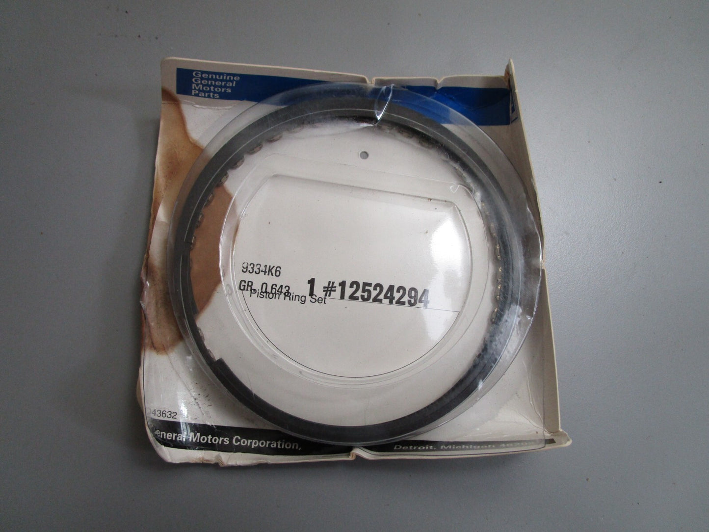 *NEW OEM* 0820 Mercury Quicksilver Piston w/ Rings 737-827665A1