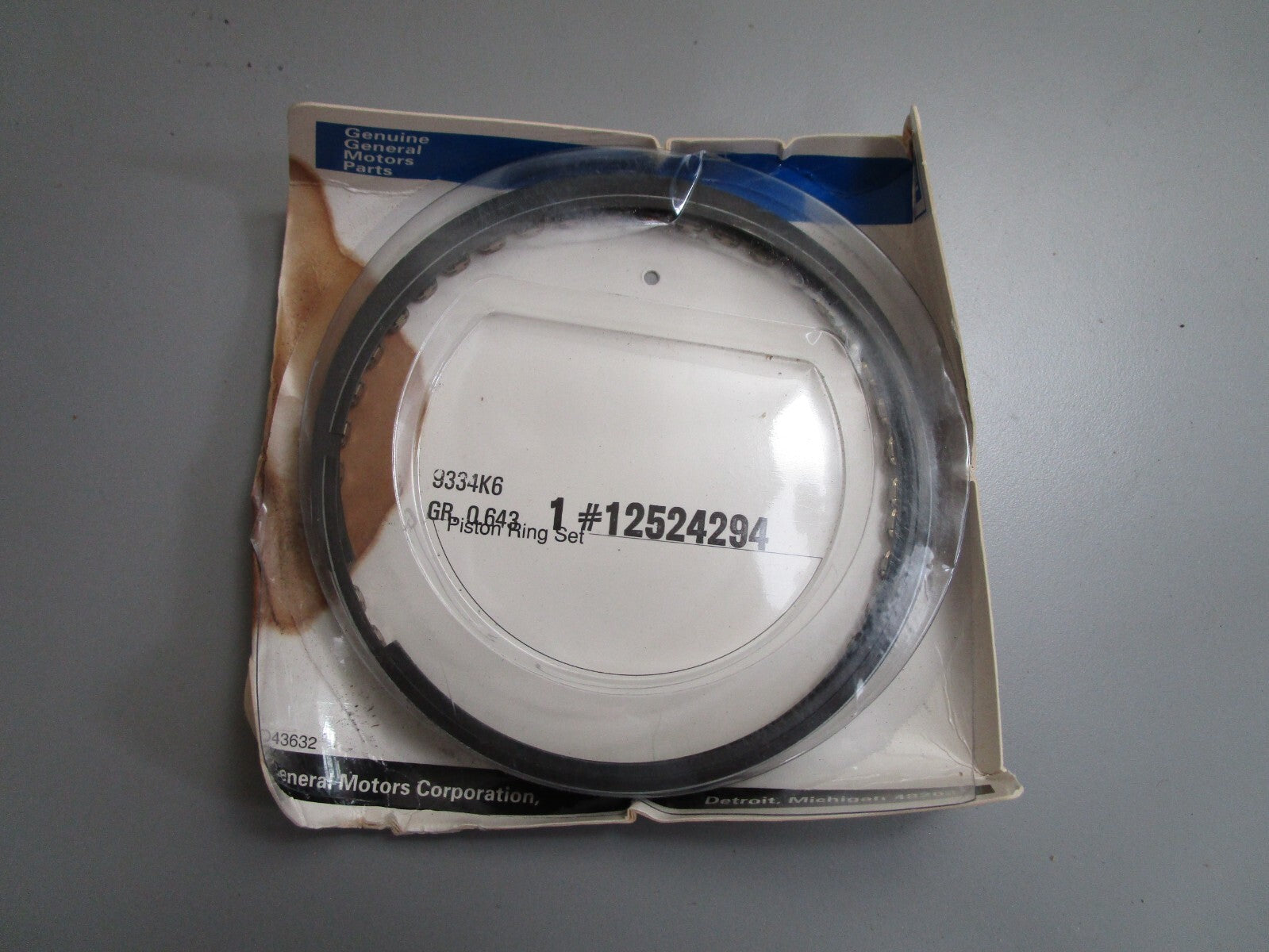 *NEW OEM* 0820 Mercury Quicksilver Piston w/ Rings 737-827665A1