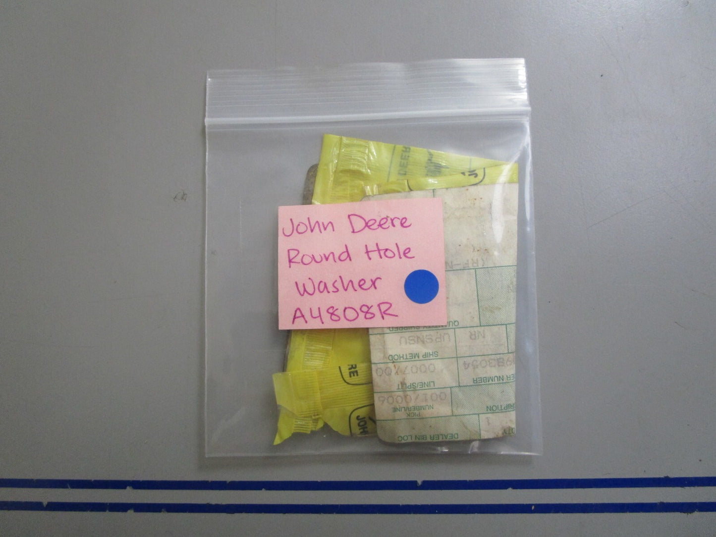 *NEW OEM* 0810 John Deere Round Hole Washer A4808R