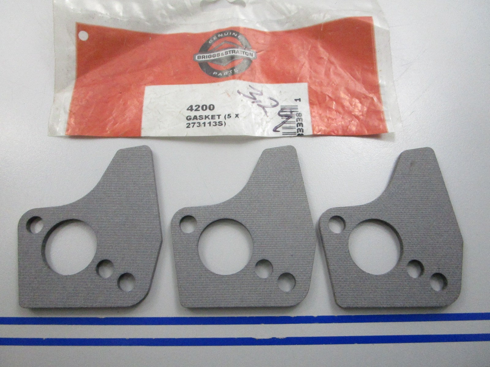 NEW OEM (LOT OF 3) 2731138 Briggs & Stratton Gasket 0810