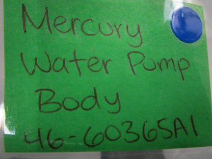 *NEW OEM* 0810 Mercury Quicksilver Water Pump Body 46-60365A1