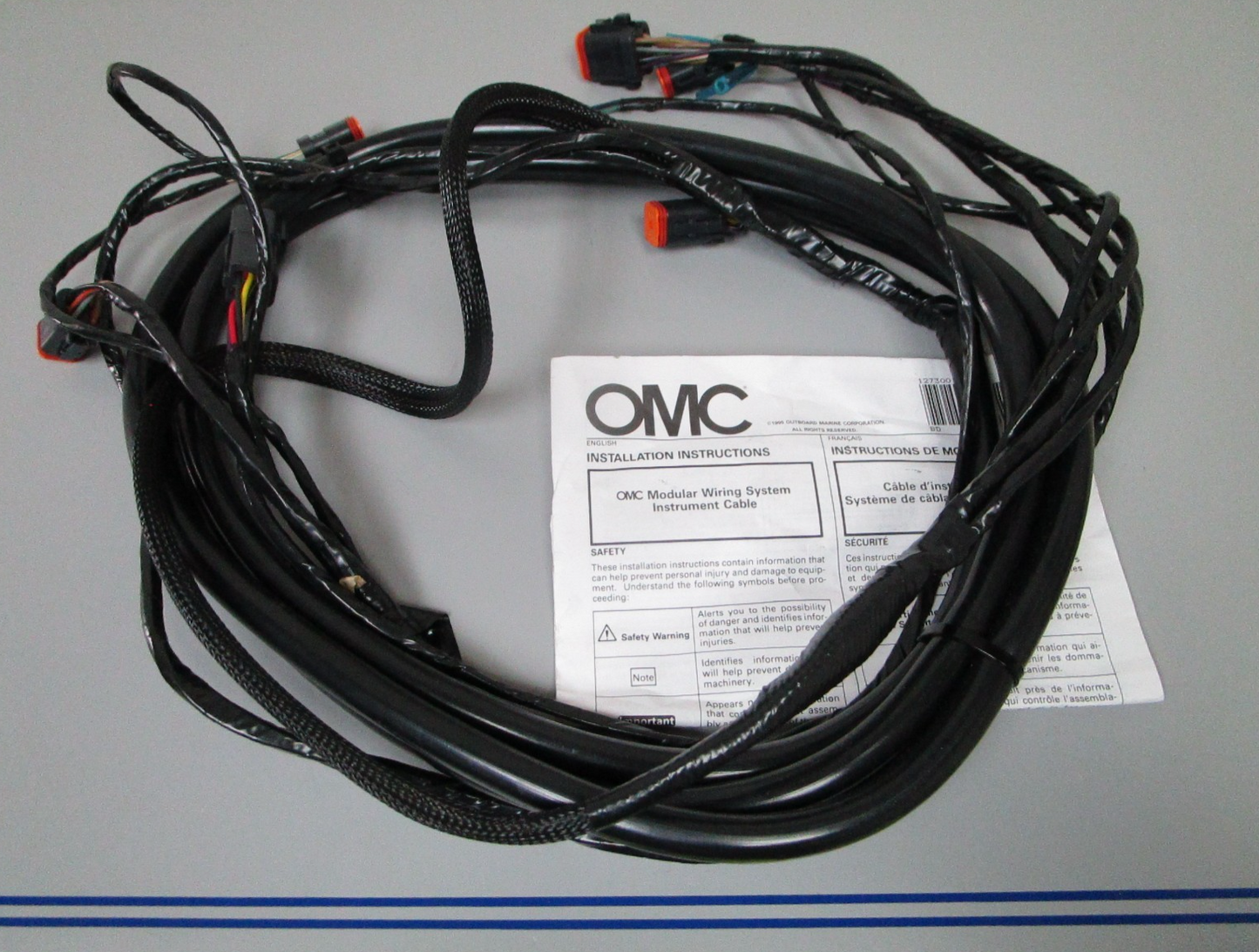NEW OEM 176340 0176340 OMC Johnson Evinrude 15' ft Cable Assembly 0720