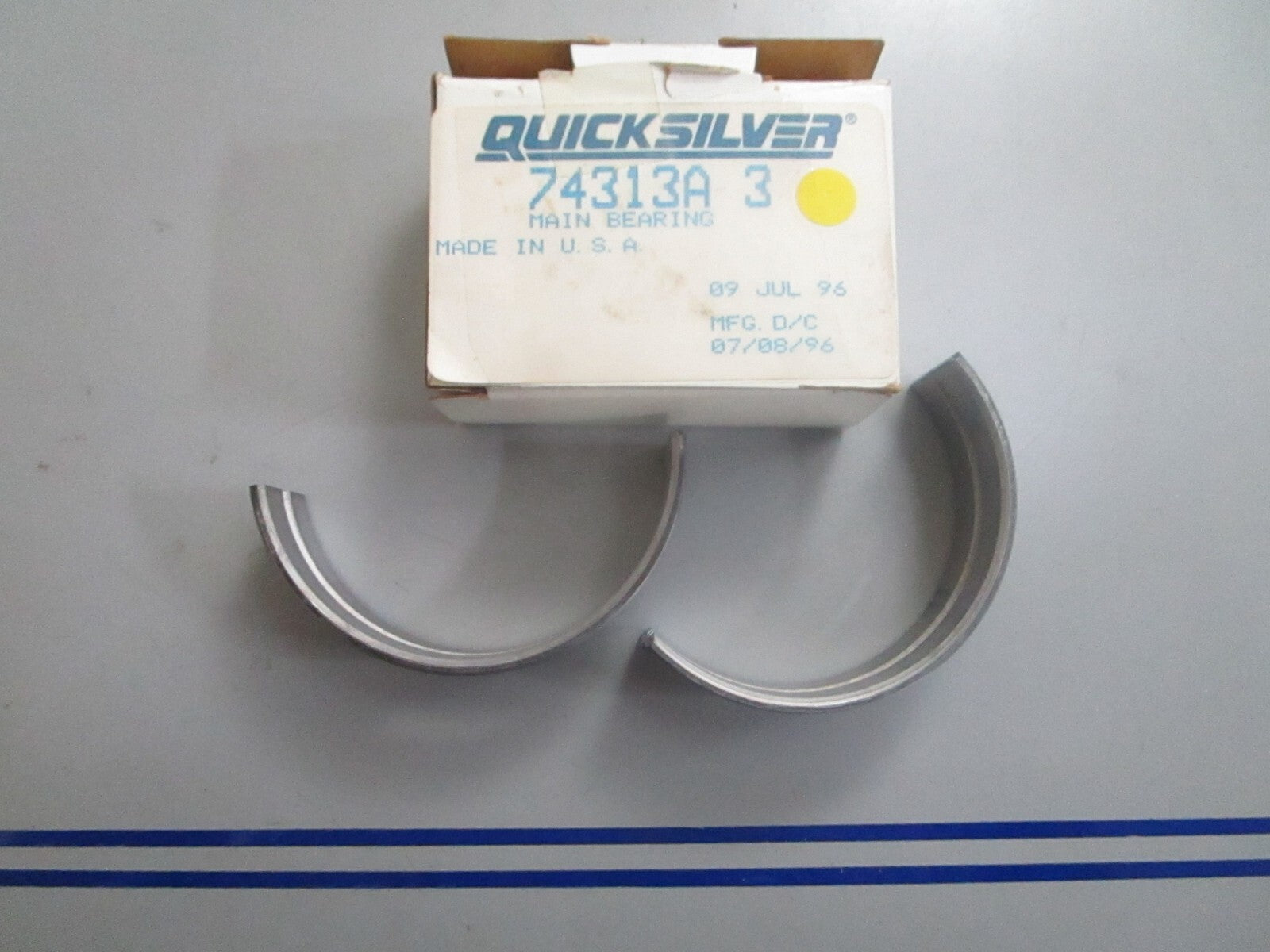 *NEW OEM* 0810 Mercury Quicksilver Main Bearing 74313A3