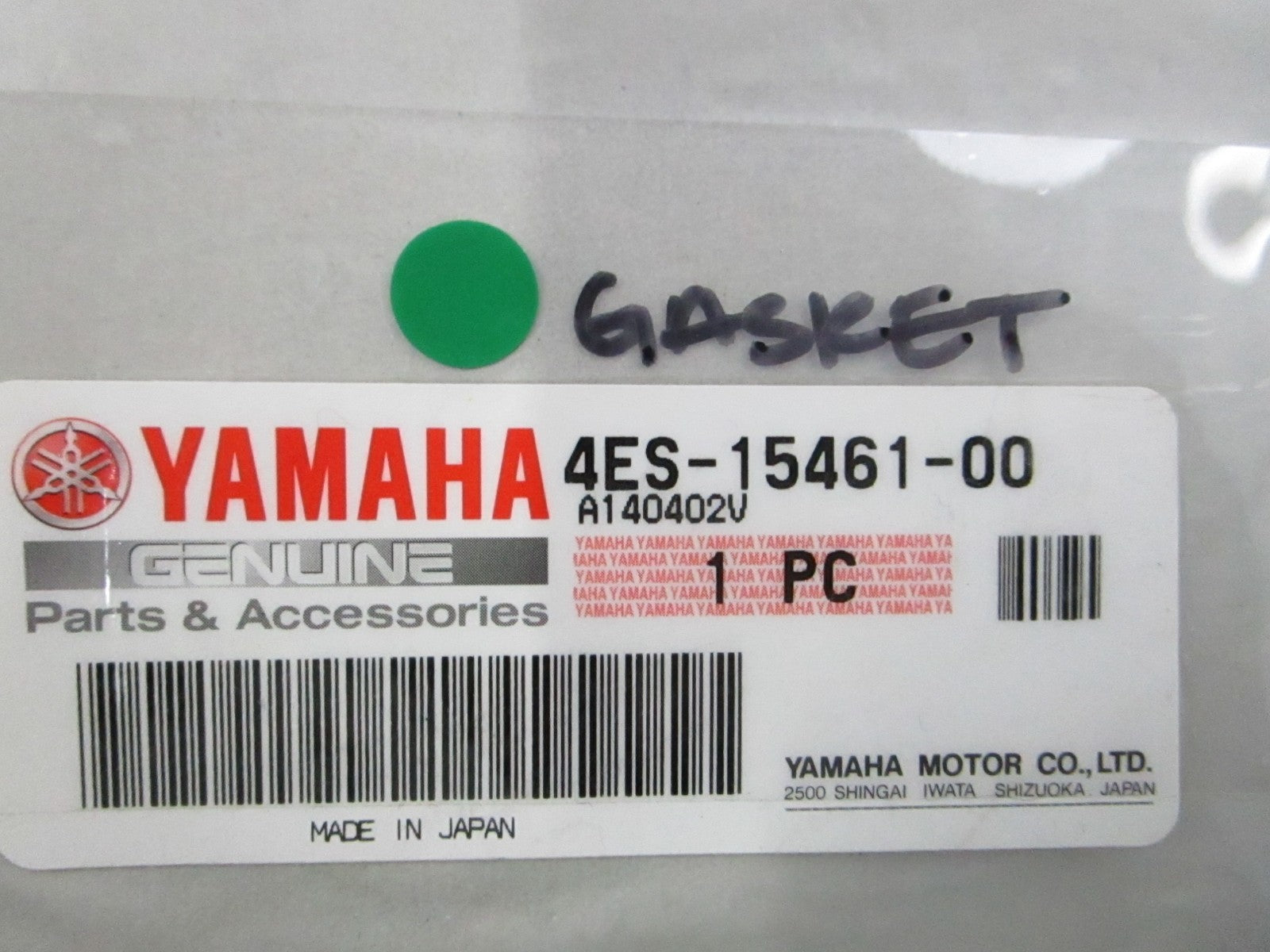 NEW OEM 4ES-15461-00 Yamaha Gasket 0810