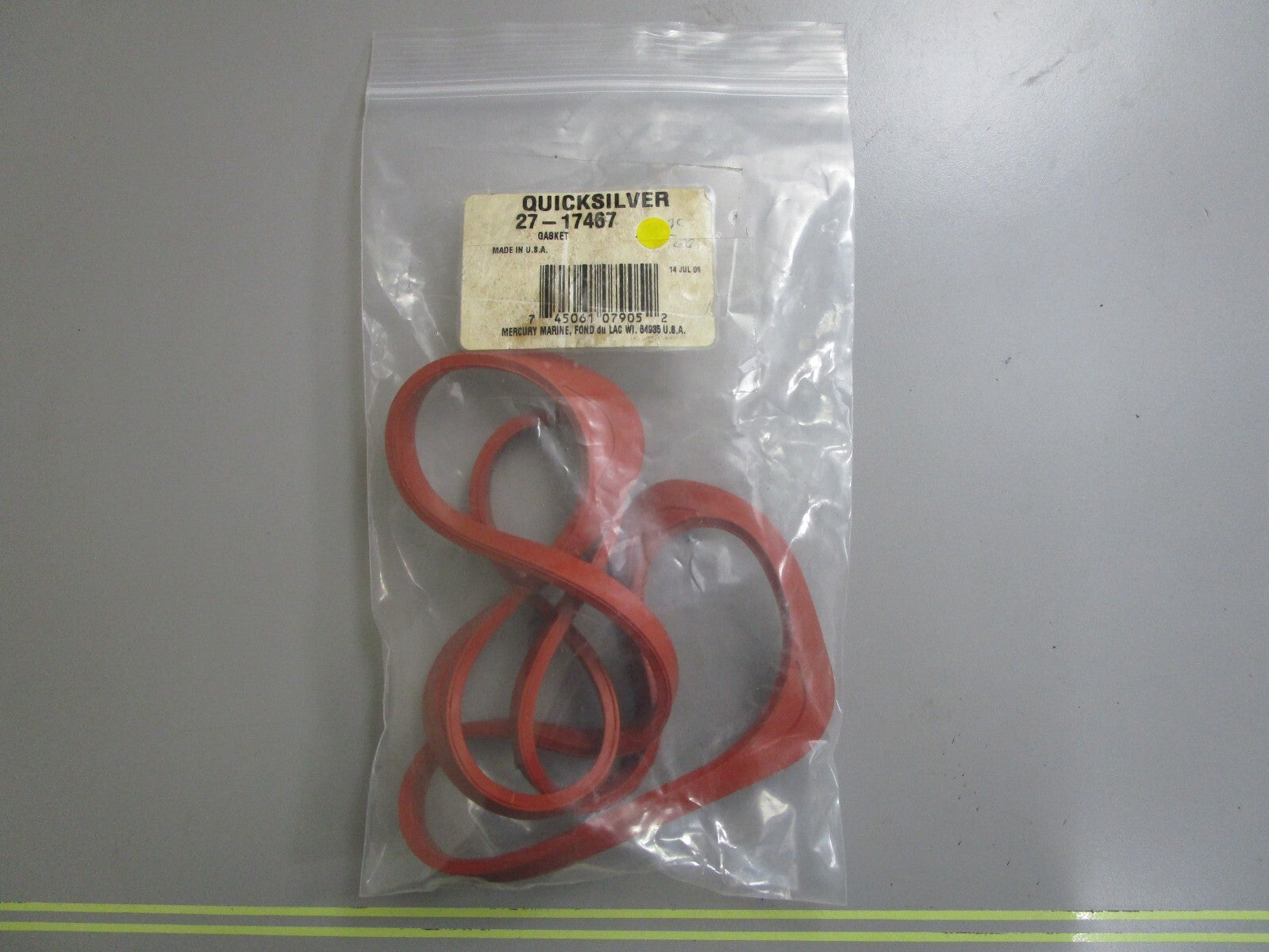 *NEW OEM* 0810 Mercury Quicksilver Gasket 27-17467