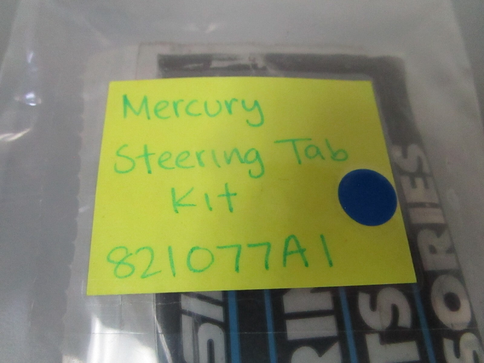*NEW OEM* 0810 Mercury Quicksilver Steering Tab Kit 821077A1