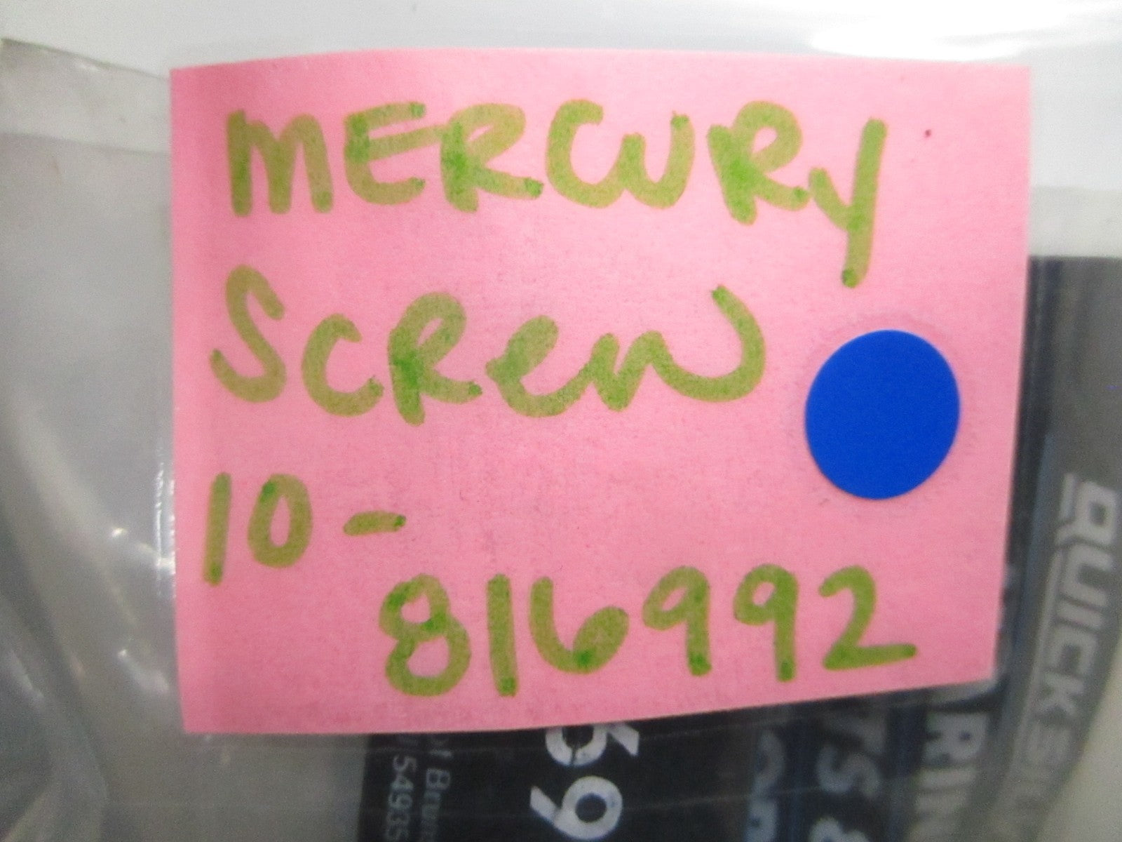 *NEW OEM* (LOT OF 3) 0810 Mercury Quicksilver Screw 10-816992