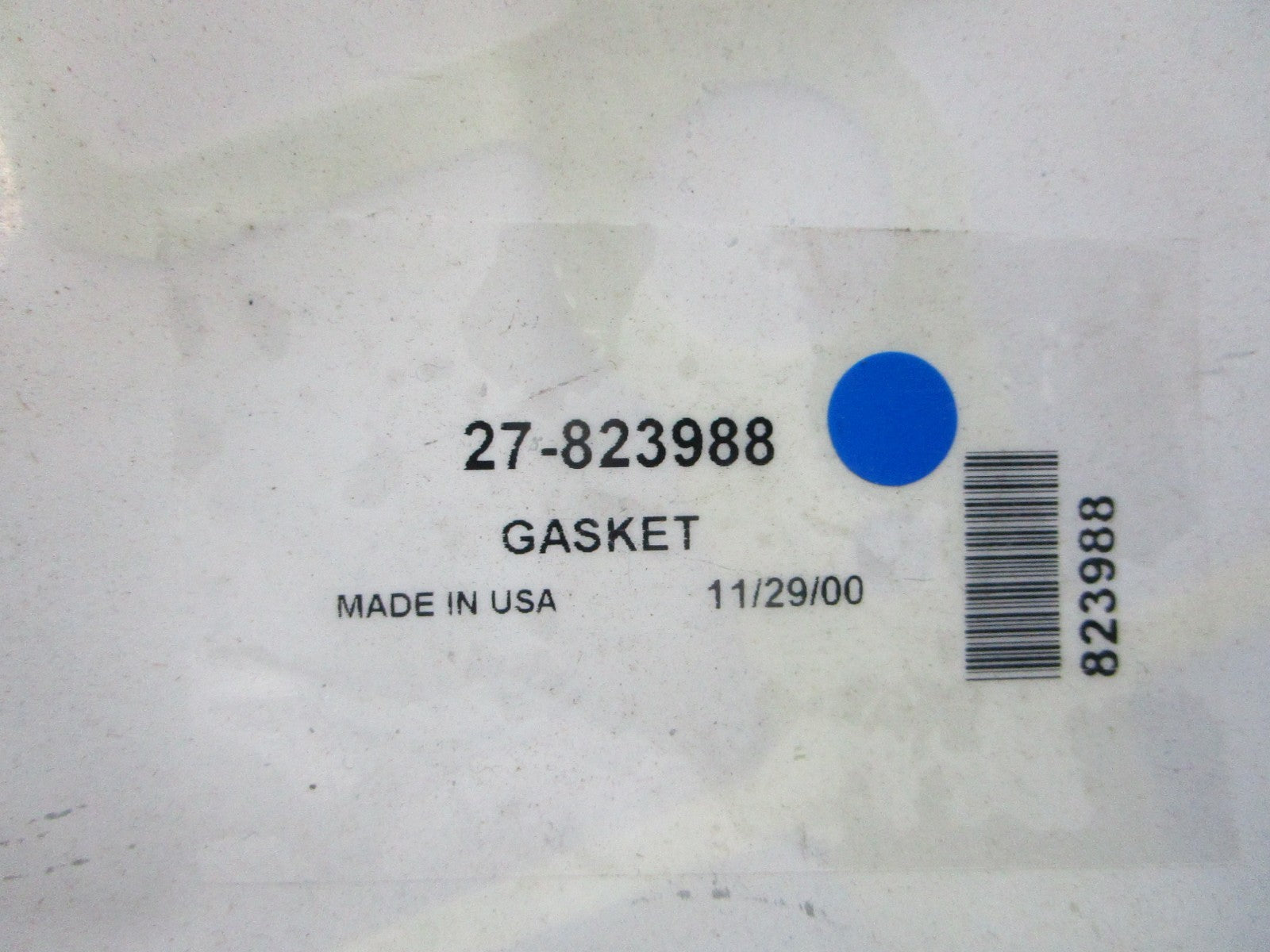 NEW OEM 27-823988 Mercury Quicksilver Gasket 0810