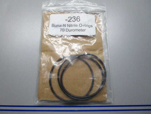 *NEW* (LOT OF 3) 0810 Buna-N Nitrile O-Ring -236