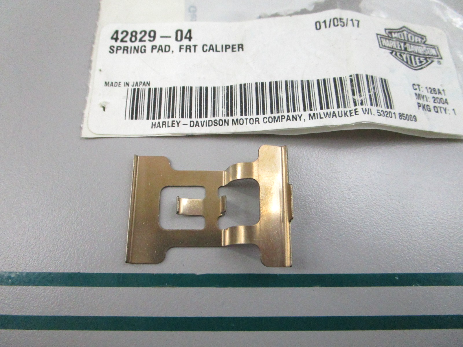 NEW OEM 42829-04 Harley Davidson Spring Pad 0810