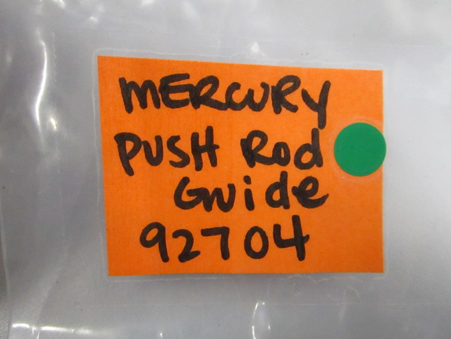 NEW OEM 92704 Mercury Quicksilver Push Rod Guide 0810