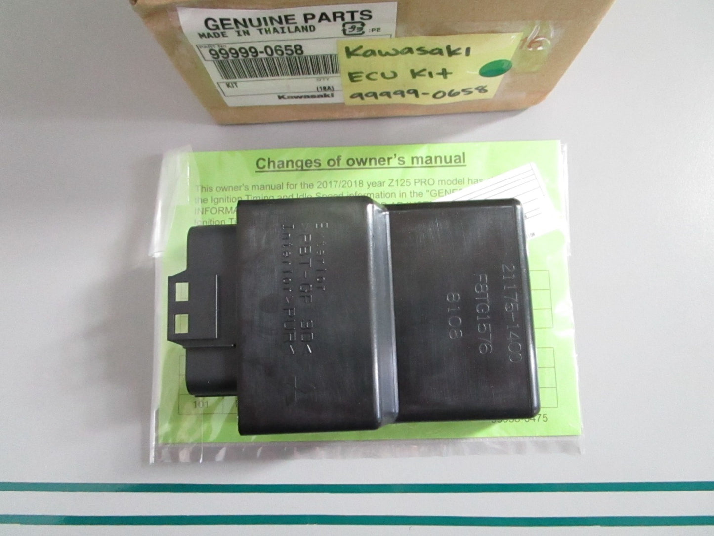 NEW OEM 99999-0658 Kawasaki ECU Kit 0820