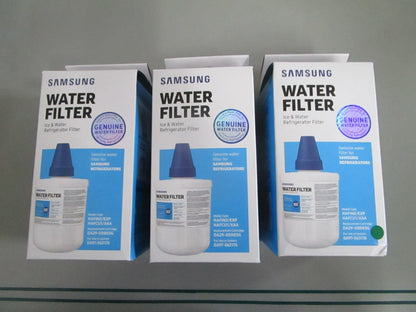 Samsung NEW OEM DA29-00003G HAF-CU1 Refrigerator Water Filter Lot of 3 0820