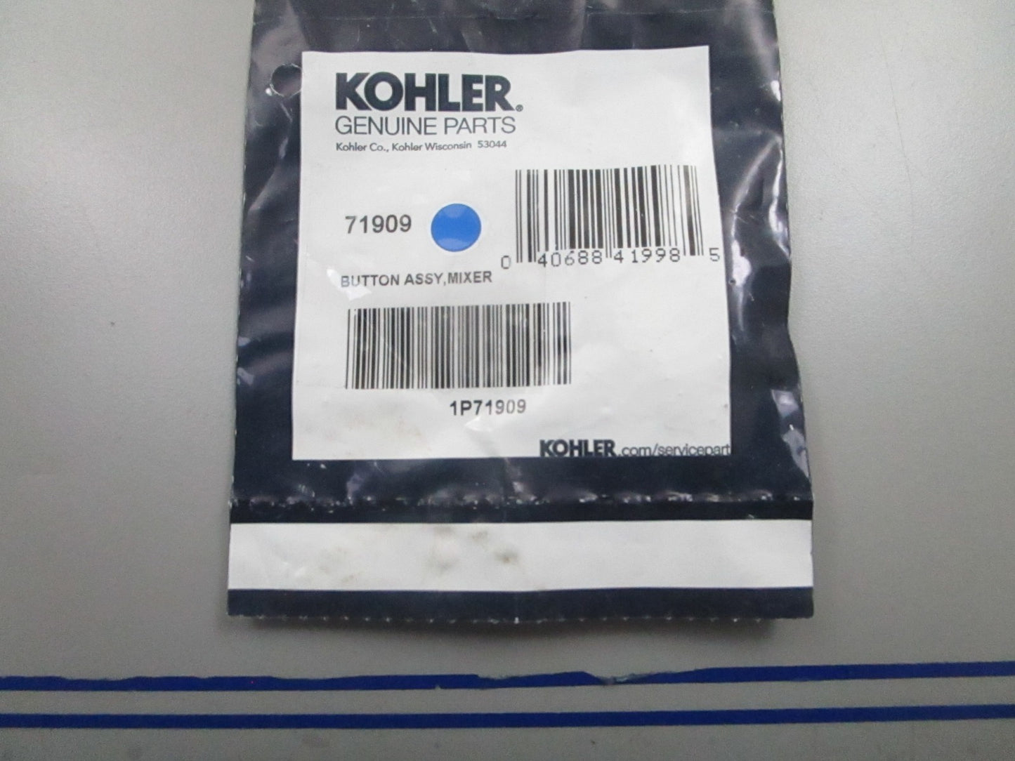 *NEW OEM* 0810 Kohler Mixer Button Assembly 71909