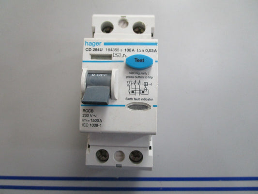 *NEW* 0820 Hager CD284U Circuit Breaker 164355