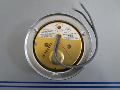 NEW OEM Model 635 Aqua Meter 6000RPM Tachometer 0820