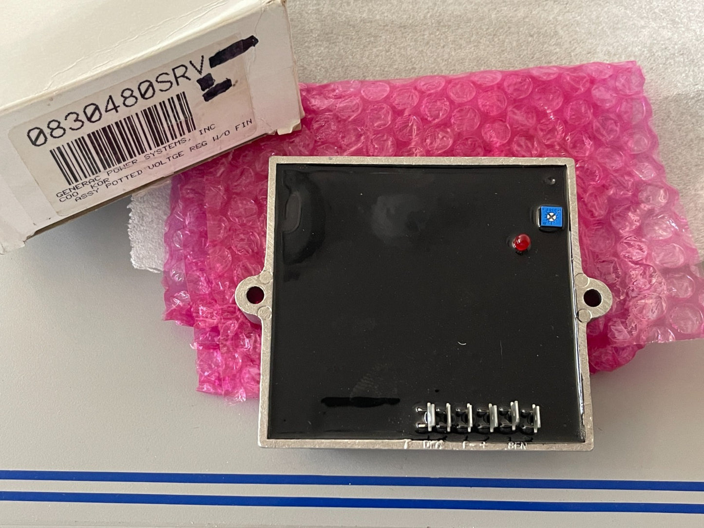 NEW OEM 0830480SRV Generac Potted Voltage Regulator W/O Fin 0720