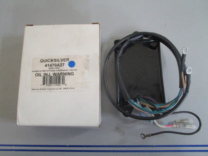 *NEW OEM* 0820 Mercury Quicksilver Oil Injection Warning 41470A27