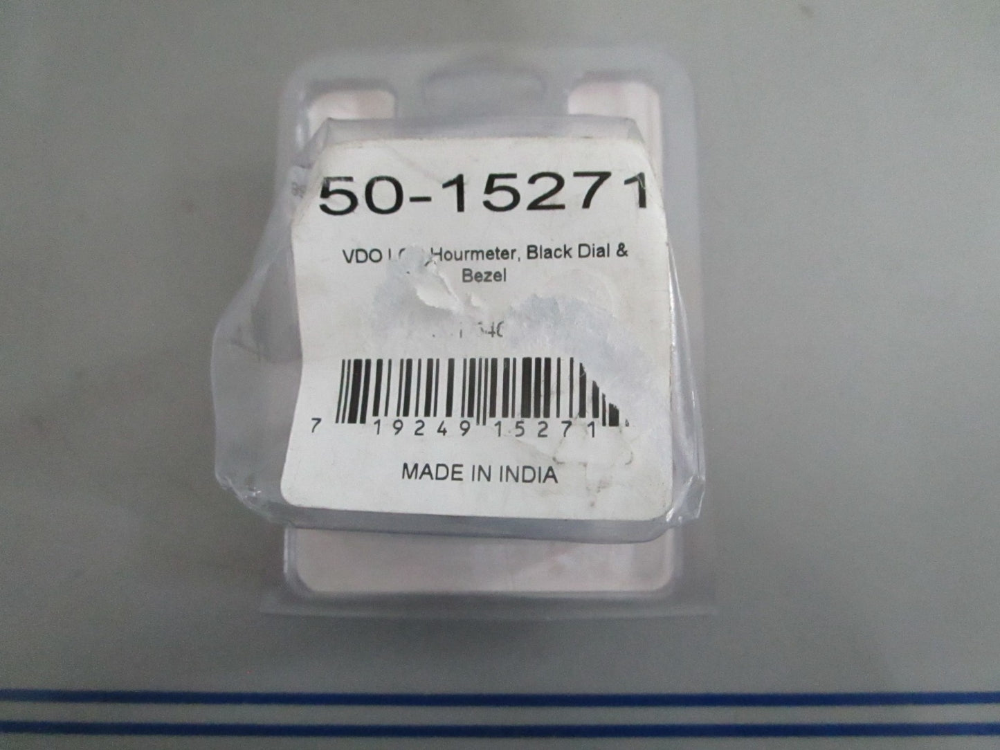 NEW OEM 50-15271 Seachoice Black Dial & Bezel VDO LCD Hourmeter 0820