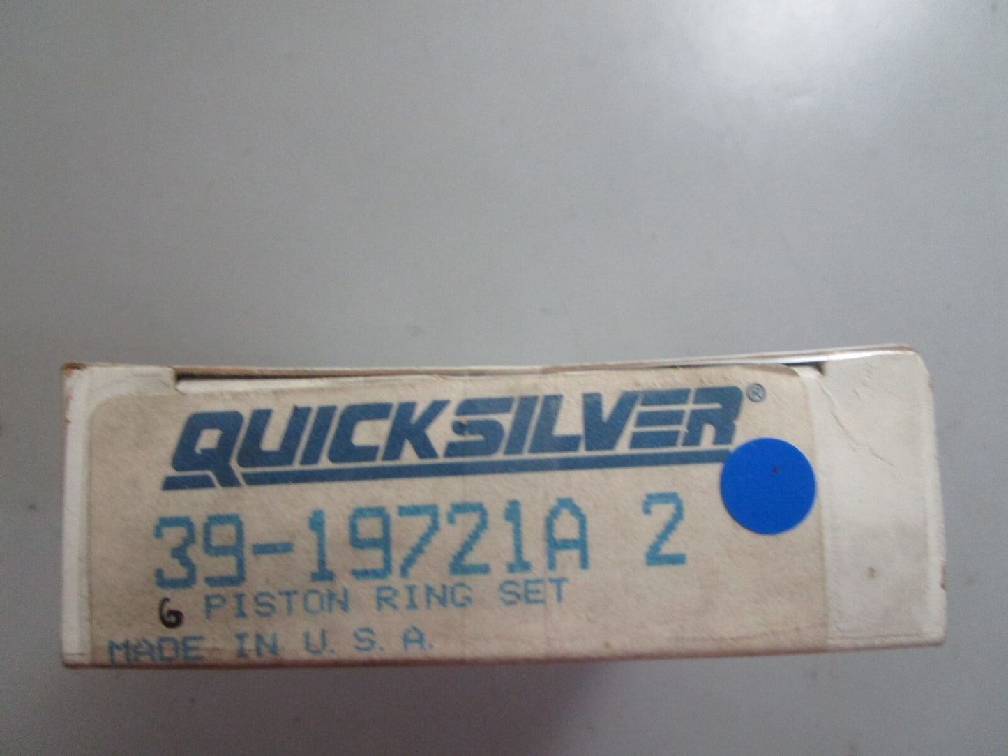 *NEW OEM* 0810 Mercury Quicksilver 6 Piston Ring Set 39-19721A 2