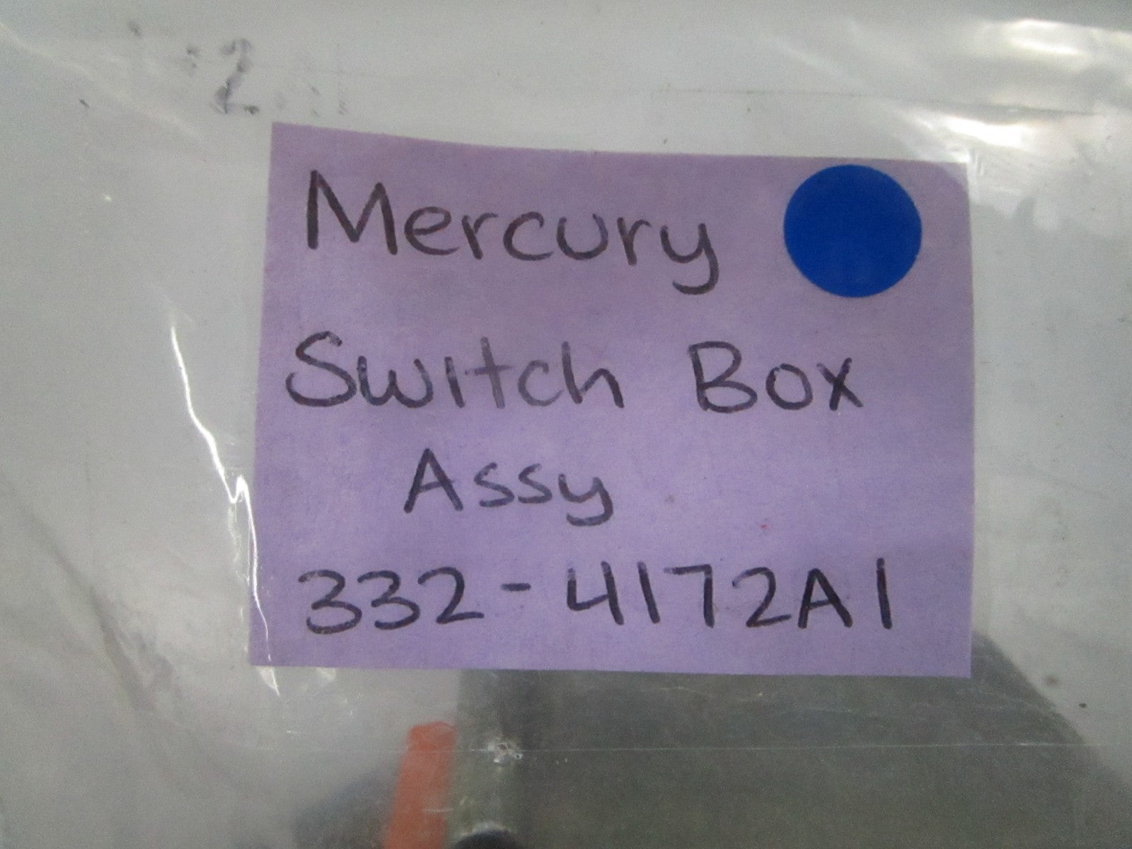 *NEW OEM* 0810 Mercury Quicksilver Switch Box Assembly 332-4172A1