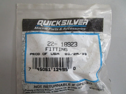 *NEW OEM* 0810 Mercury Quicksilver Fitting 22-18923