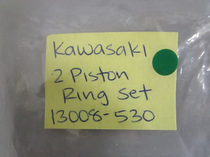 Kawasaki NEW OEM Piston Ring Set 13008-530 Engine NOS Genuine Part 0820