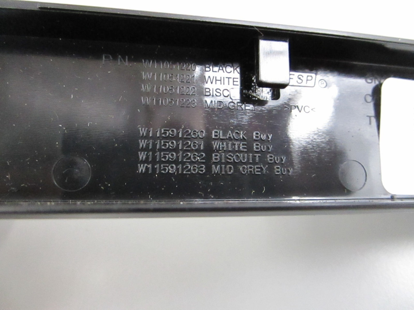 NEW OEM W11660284 Whirlpool Console 0810