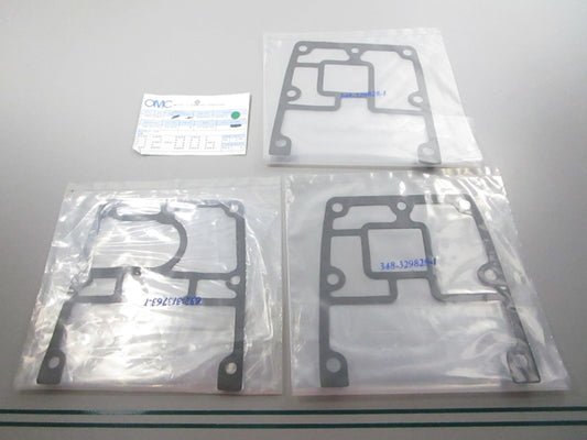 NEW OEM (LOT OF 3) 329828 0329828 OMC Johnson Evinrude Gasket 0810