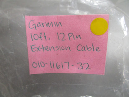 *NEW OEM* 0820 Garmin 10ft. 12 Pin Extension Cable 010-11617-32