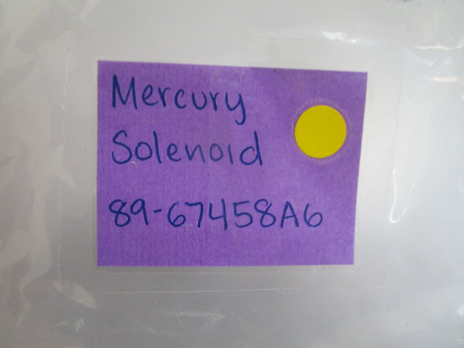 *NEW OEM* 0820 Mercury Quicksilver Solenoid 89-67458A6