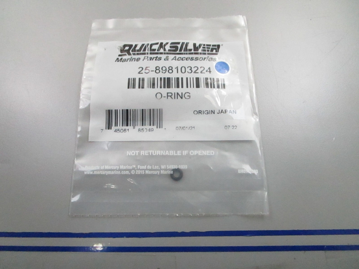 *NEW OEM* 0810 Mercury Quicksilver O-Ring 25-898103224