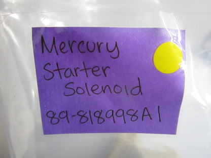 *NEW OEM* 0820 Mercury Quicksilver Starter Solenoid 89-818998A1