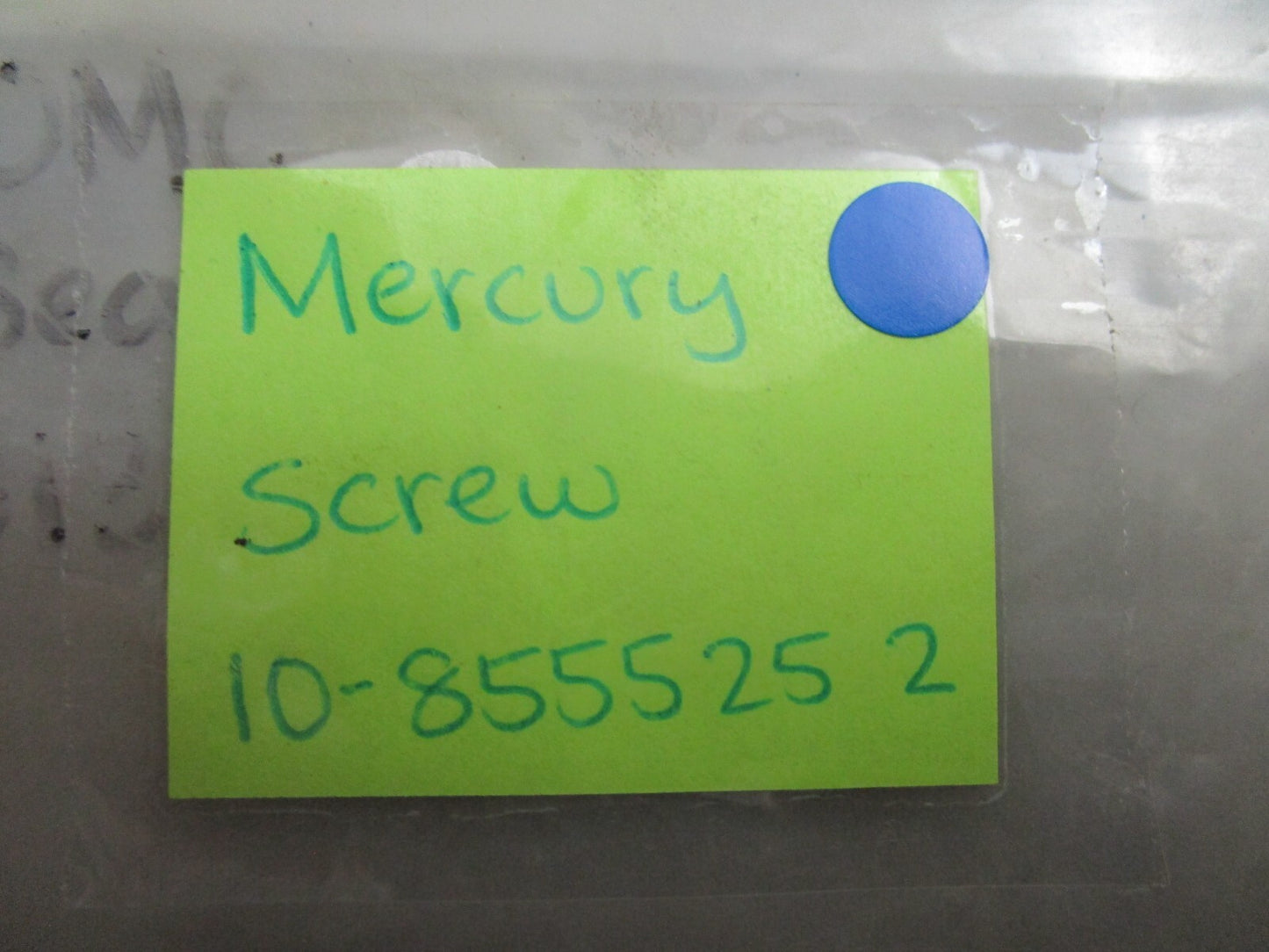 *NEW OEM* (LOT OF 2) 0810 Mercury Quicksilver Screw 10-855525 2