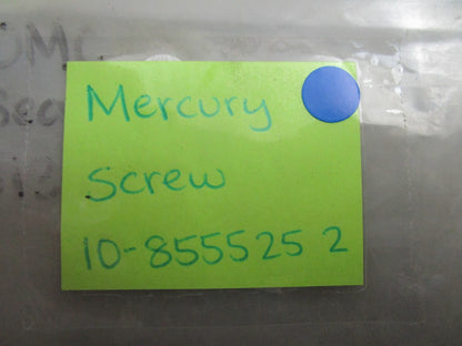 *NEW OEM* (LOT OF 2) 0810 Mercury Quicksilver Screw 10-855525 2