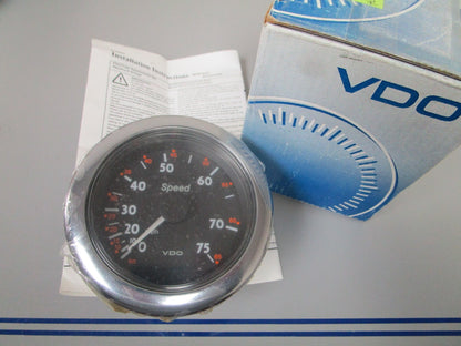 NEW OEM 2604101 VDO 75 MPH Speedometer Instrument Gauge 0720