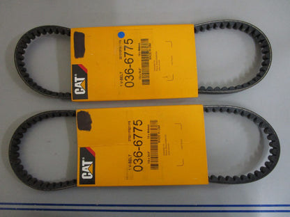*NEW OEM* (LOT OF 2) 0820 CAT V-Belt 036-6778