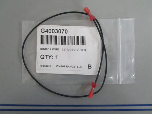 *NEW OEM* 0820 Viking Ignitor Wire G4003070
