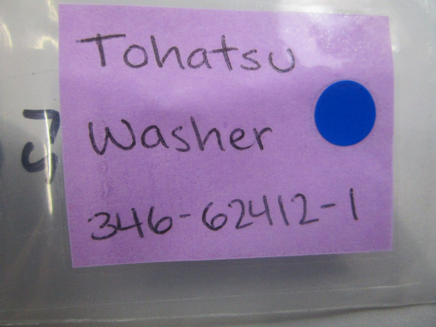 NEW OEM (LOT OF 2) 346-62412-1 346624121 Tohatsu Washer 0810