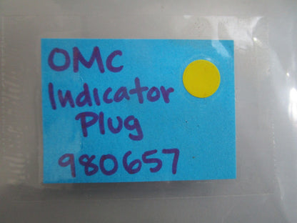 *NEW OEM* 0810 OMC Johnson Evinrude Indicator Plug 980657 0980657