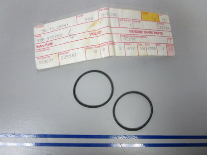 *NEW OEM* (LOT OF 2) 0810 Volvo Penta O-Ring 955998