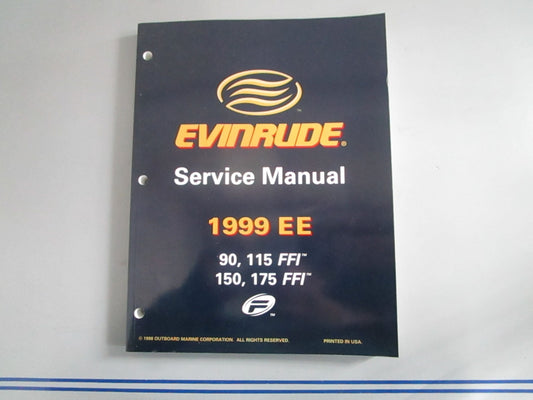 NEW OEM OMC Johnson Evinrude 787024 0787024 1999 V4, V6 FFI Service Manual 0820