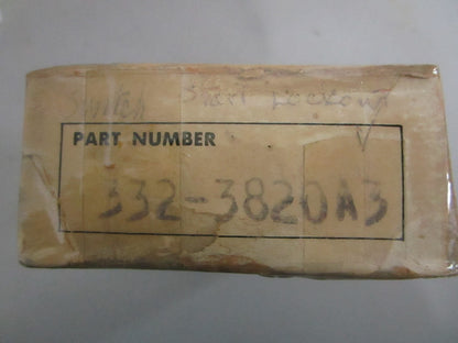 NEW OEM 332-3820A3 Mercury Quicksilver Switch Box Assy 0820