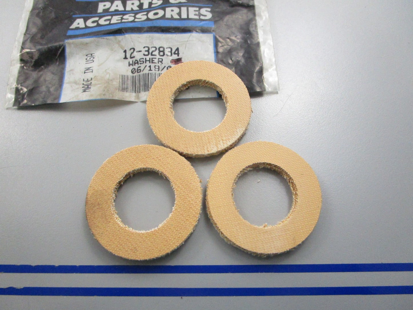 NEW OEM (LOT OF 3) 12-32834 Mercury Quicksilver Washer 0810
