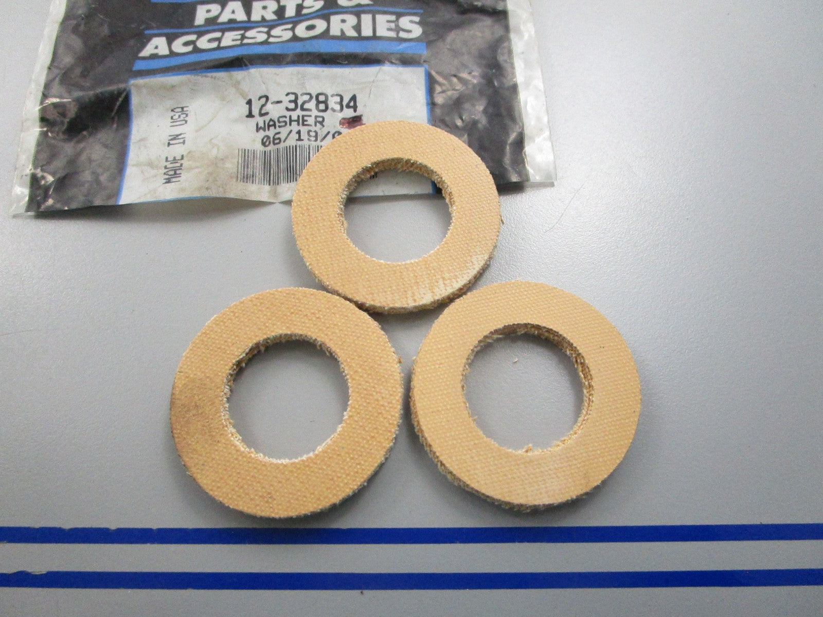 NEW OEM (LOT OF 3) 12-32834 Mercury Quicksilver Washer 0810
