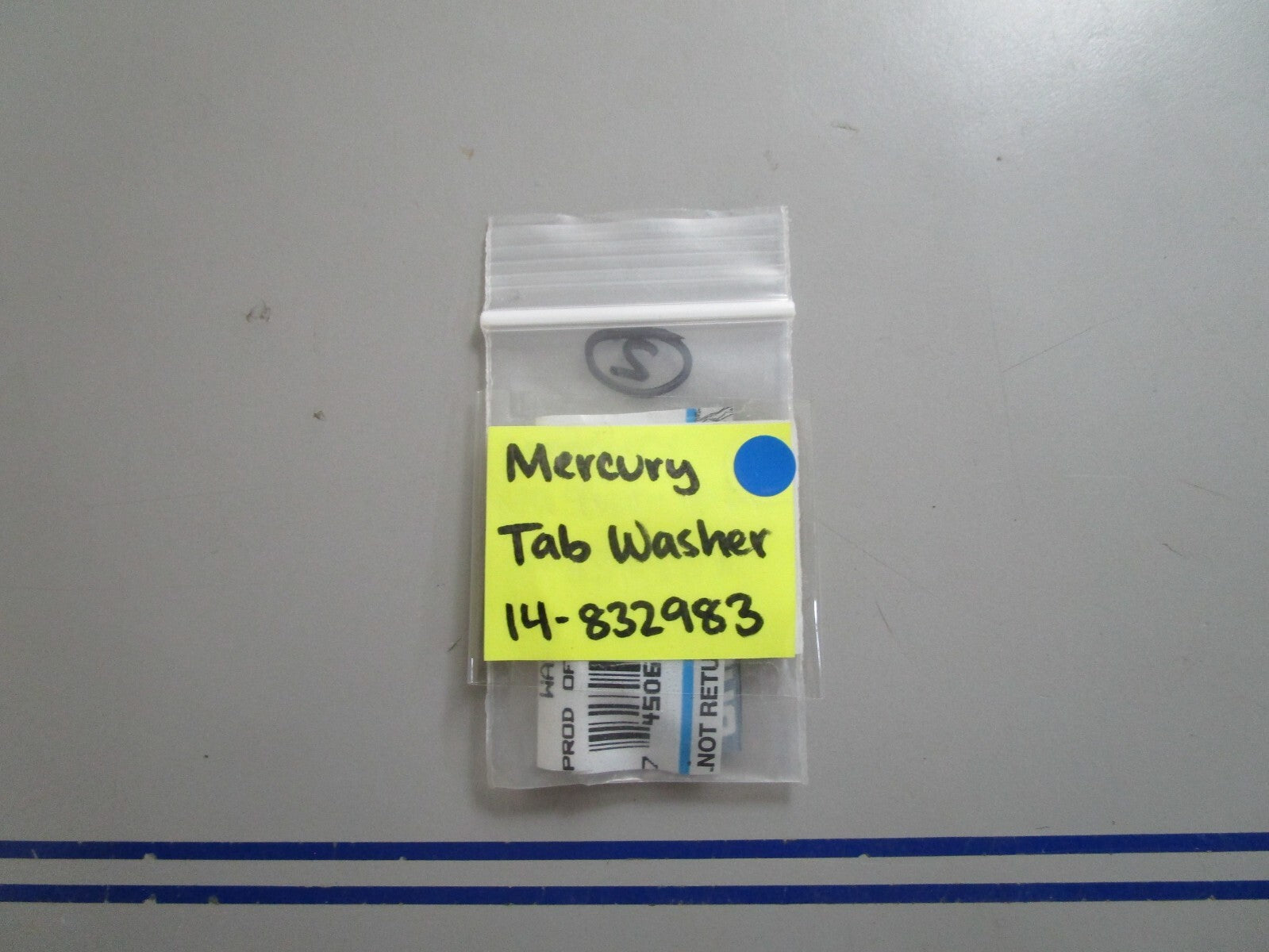 *NEW OEM* 0810 Mercury Quicksilver Tab Washer 14-832983