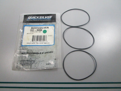 NEW OEM 392-8996 Mercury Quicksilver 3 Piece O-Ring Set 0810