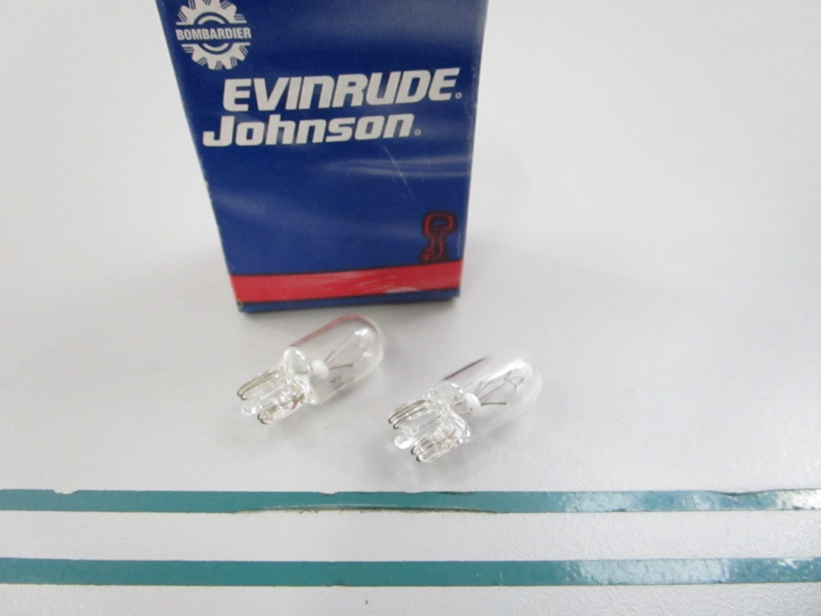 NEW OEM (LOT OF 2) 125432 0125432 OMC Johnson Evinrude Instrument Bulb 0810